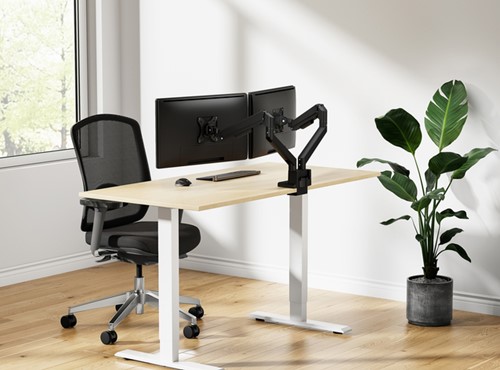 Monitorarm Neomounts NEXT Slim 2 schermen 32 inch zwart-7