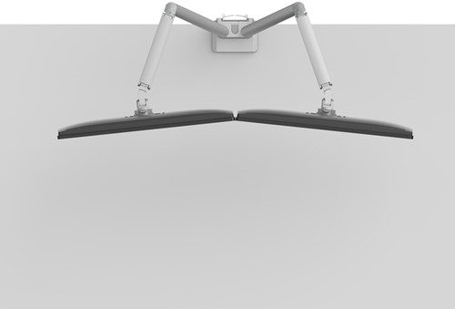 Monitorarm Neomounts NEXT Slim 2 schermen 32 inch zilver-2