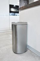 Afvalbak Desq Touch 50 liter RVS zilver-2