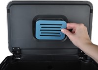 Pedaalemmer Desq 40 liter RVS wit-1