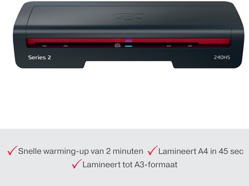 Lamineermachine GBC 240HS Home Office A3-4