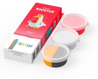 Klei Hey Clay Rooster 3 potjes-2