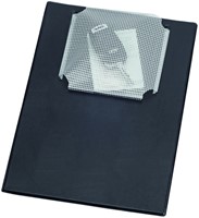 Klembord MAUL A4 autowerkmap staand met afsluitbaar opbergvak  zwart-2