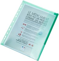 Enveloptas Djois Color Collection A4 horizontaal geperforeerd assorti-2