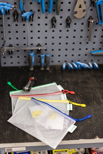 Opbergtas Djois met rits A5 assorti-2