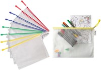 Opbergtas Djois met rits A4 assorti-1