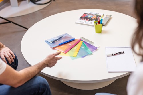 Enveloptas Djois Color Collection A5 horizontaal assorti-2