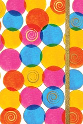 Notitieboekje cirkels/TC/150-110mm/Multi/Papier