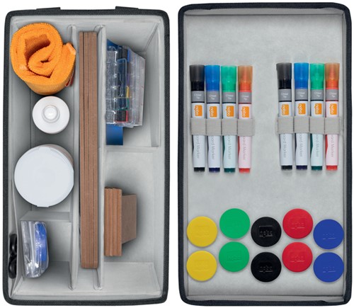 Whiteboard accessoire kit Nobo in draagtas-1
