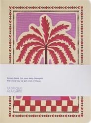 Notitieboek A-Journal Fabrique Palmtree Pink lijn