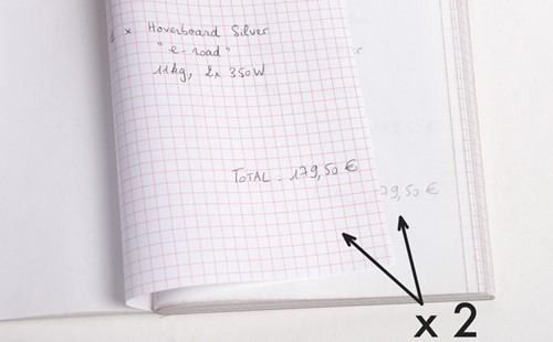 Kasboek Exacompta Manifold leveringen dupli 50vel NL FR-1