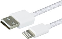 Kabel Green Mouse USB-A to Lightning data Woven 1m