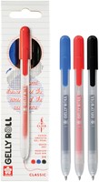 Gelschrijver Sakura Gelly Roll Classic 08 klikfunctie set à 3 kleuren-1