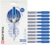 Gelschrijver Sakura Gelly Roll Classic 08 klikfunctie set à 10 stuks blauw-1