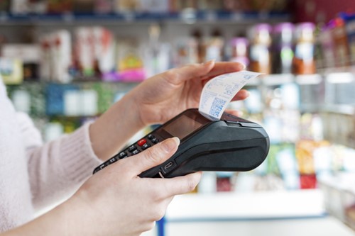 Telrol Exacompta 57mmx9m kern Ø12mm SafeContact thermisch-3