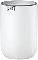 Afvalbak EKO Fandy 2 tafelmodel met swingdeksel 2,2 liter wit