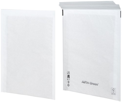 Luchtkussenenvelop AirPro Green IEZZY 14/D 200x265mm wit 100 stuks