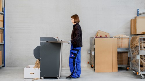 Verpakkingschipmachine HSM ProfiPack ecoChip incl. adaptieset-2