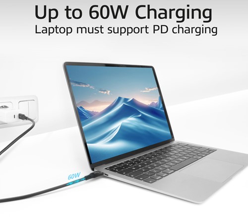 Kabel ACT USB-C 3.0 10Gbps 60W USB 1 meter-1