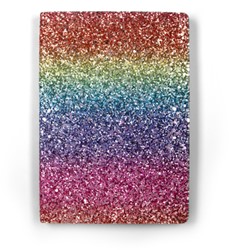Notitieboek Paperclip Rainbow A5 lijn 96 vel 100gr glitter