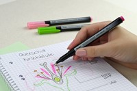 Fineliner Pentel Pointliner S40-B fijn rood-2