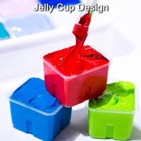 Gouache HIMI 56 kleuren 30gr inclusief neon en matellic opbergbox wit-3