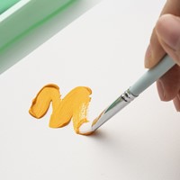 Gouache HIMI 18 kleuren 30gr opbergbox groen-5