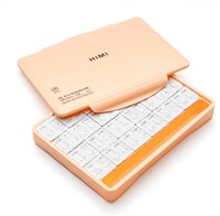 Gouache HIMI twin cups 48 kleuren 12gr opbergbox Peach Fuzz-2