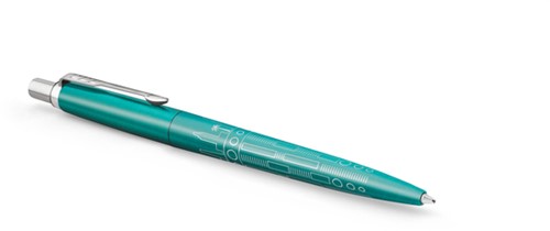 Balpen Parker Jotter special edition Miami turquoise CT medium-2