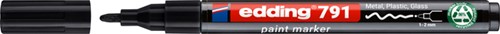 Paintmarker edding 791 PCR op alcoholbasis 1-2mm zwart