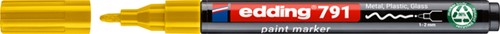 Paintmarker edding 791 PCR op alcoholbasis 1-2mm geel