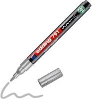 Paintmarker edding 791 PCR op alcoholbasis 1-2mm zilver-2