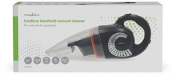 Handstofzuiger Nedis nat-droog 90W oplaadbaar zwart-oranje