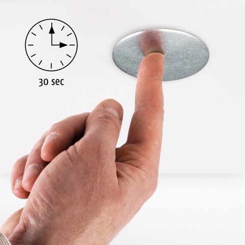 Montageset Alecto voor rookmelders magneetplaat 2 stuks MK-2 TWIN-1