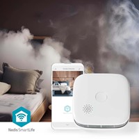 Rookmelder Nedis Smartlife Wifi 10 jaar sensor wit-8