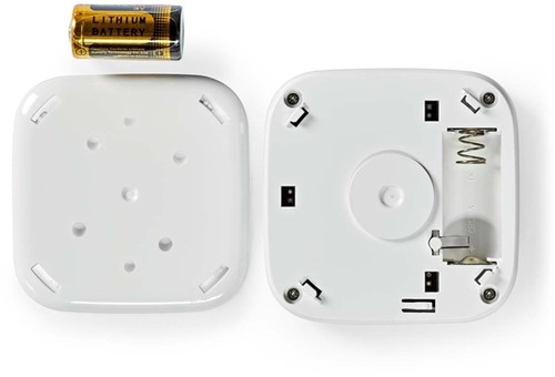 Rookmelder Nedis Smartlife Wifi 10 jaar sensor wit-2