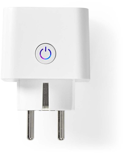 Slimme stekker Nedis Smartlife Wifi enkel wit-1