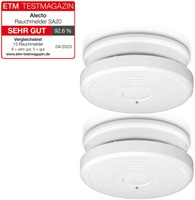 Rookmelder Alecto 2 stuks SA20 wit-5