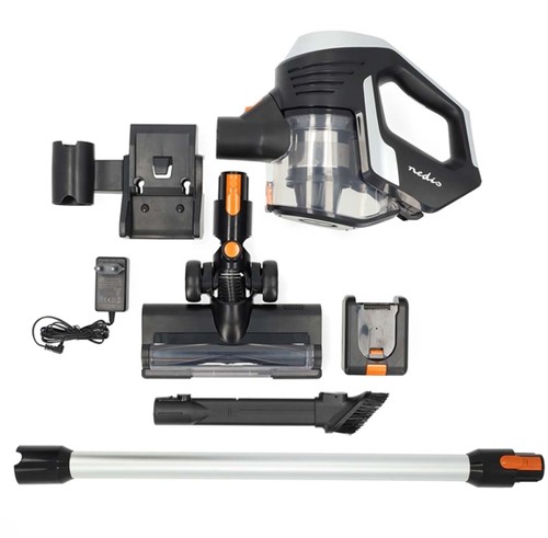 Steelstofzuiger Nedis 2-in-1 snoerloos HEPA 130W zwart-1