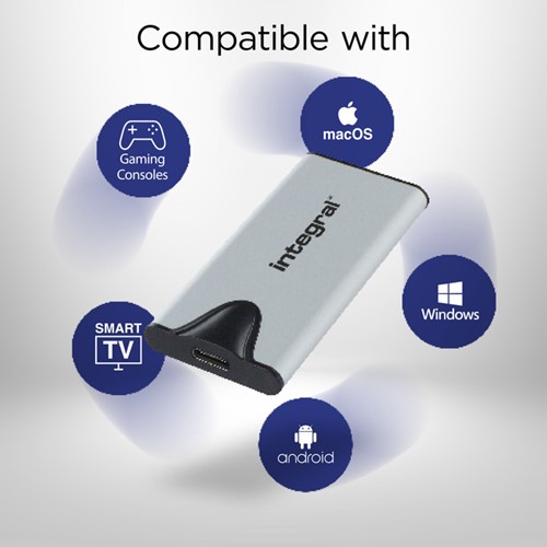 SSD Integral SlimXpress Portable USB-C 2TB-3