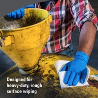 Poetsdoek WypAll X80 PowerClean 305x317mm 4x50vel wit 8388-3