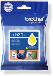 Inktcartridge Brother LC-527Y geel