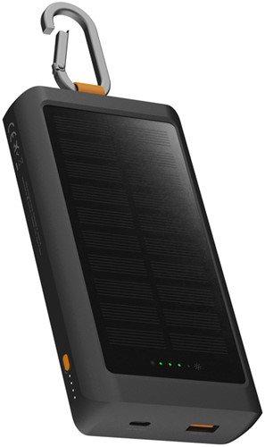 Powerbank Xtorm Solar and Light 10.000 zwart