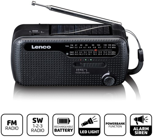 Noodradio Lenco MCR-113BK-1