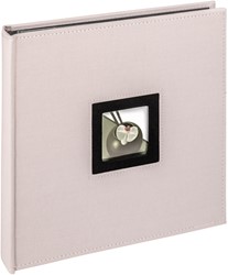 Fotoalbum walther design Black & White 26x25cm 25vel grijs