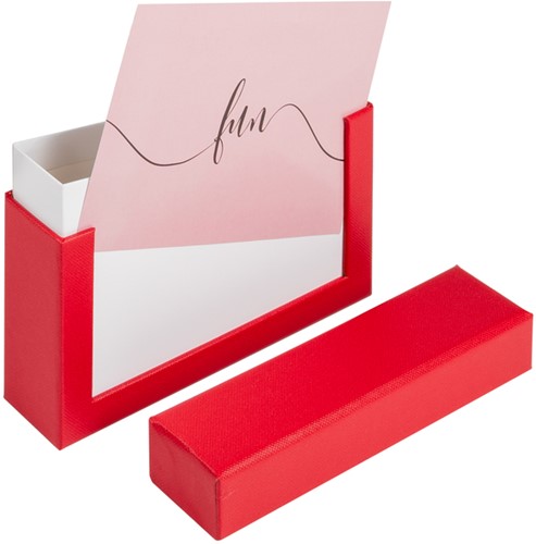 Fotobox walther design Fun 10x15cm 100 foto's rood-2