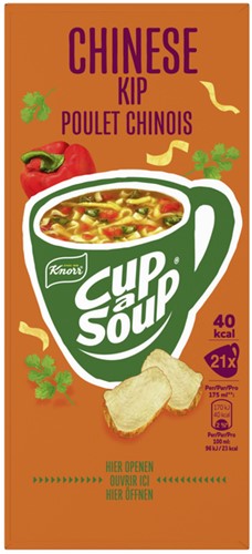 Cup-a-Soup Knorr Chinese kip 21x175ml-2