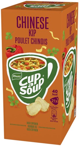 Cup-a-Soup Knorr Chinese kip 21x175ml-2