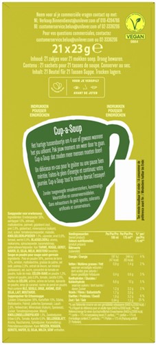 Cup-a-Soup Knorr erwtensoep 21x175ml-1
