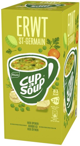 Cup-a-Soup Knorr erwtensoep 21x175ml-2